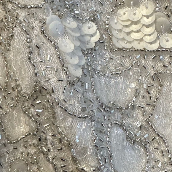 ✔️#68B BNWT MAC DUGGAL HAND EMBELLISHED SLEEVELESS BEADED GOWN #10814 - Picture 8 of 12